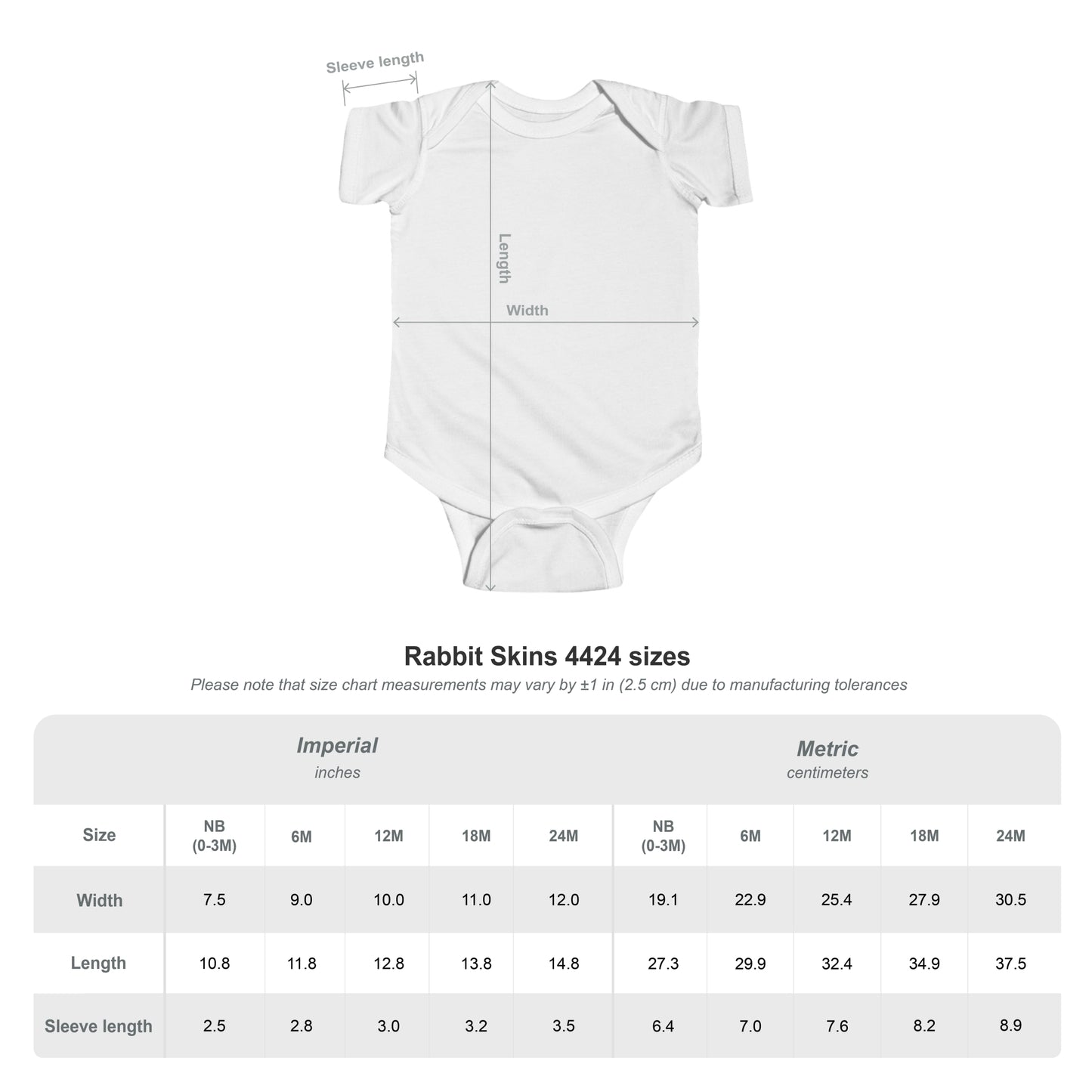 Guerrier Infant Bodysuit