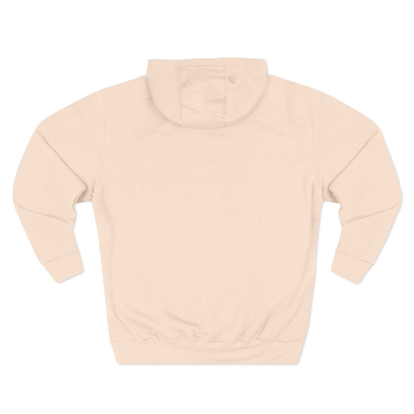 Guerrier Minimalist Hoodie — French 'Guerrier' Text Fleece Pullover