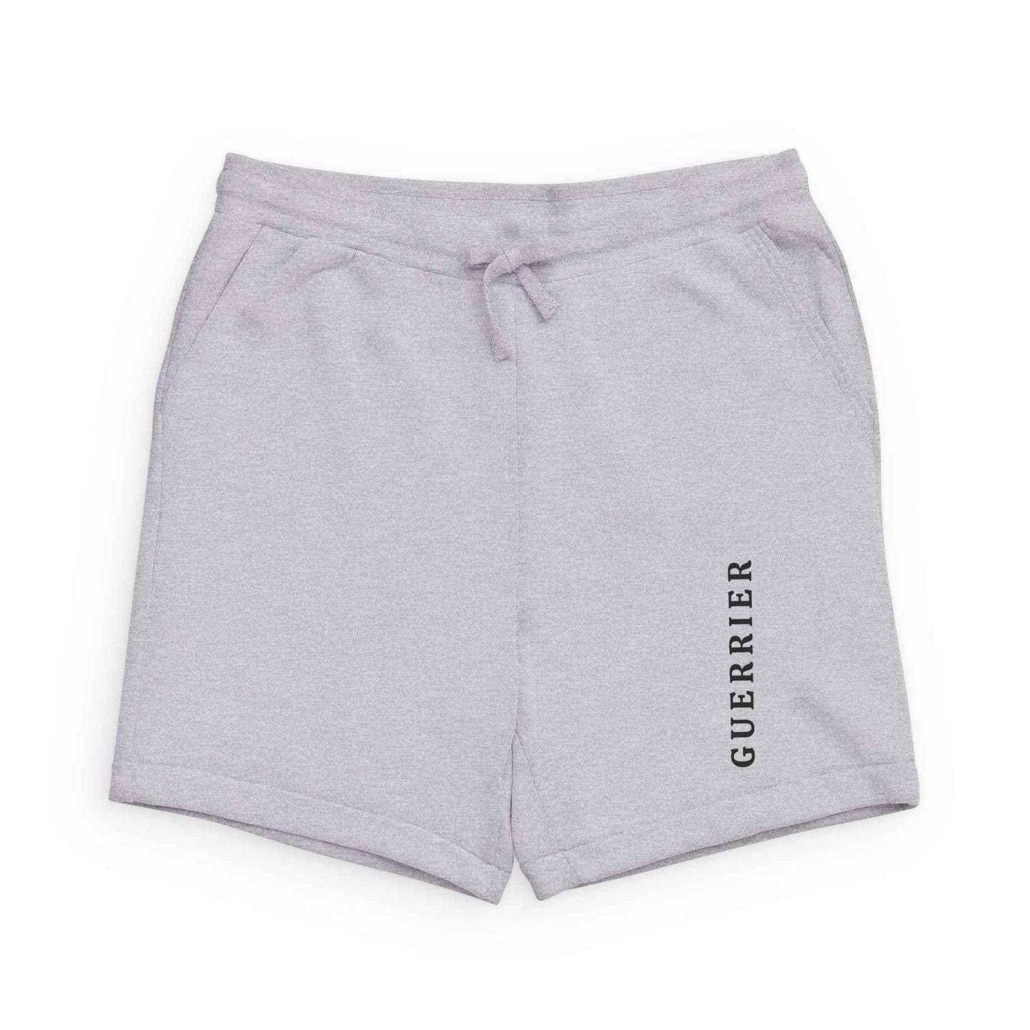 Guerrier Black Sponge Fleece Sweatshorts