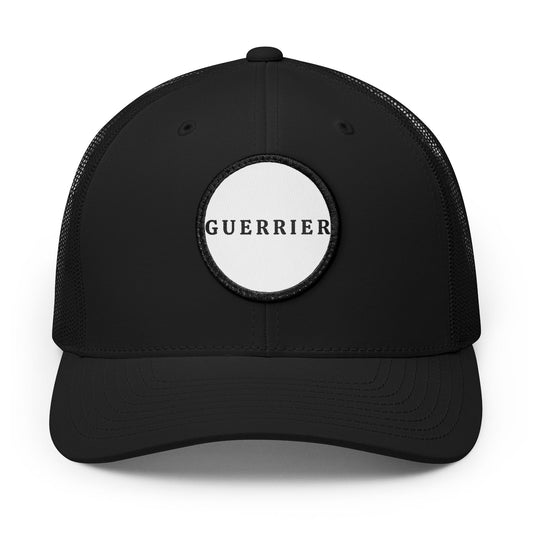 Guerrier Embroidered Patch Trucker Hat