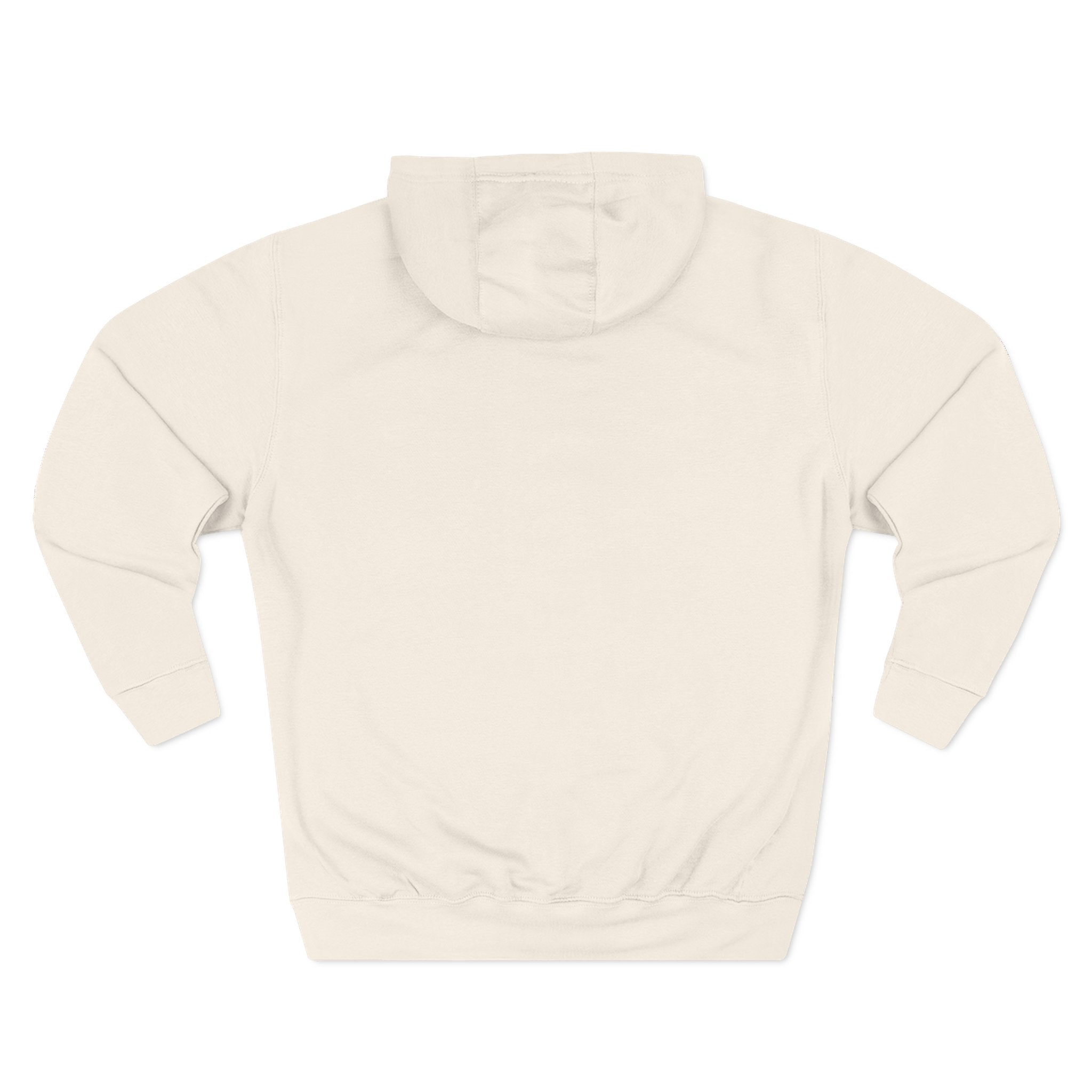 Guerrier Minimalist Hoodie — French 'Guerrier' Text Fleece Pullover