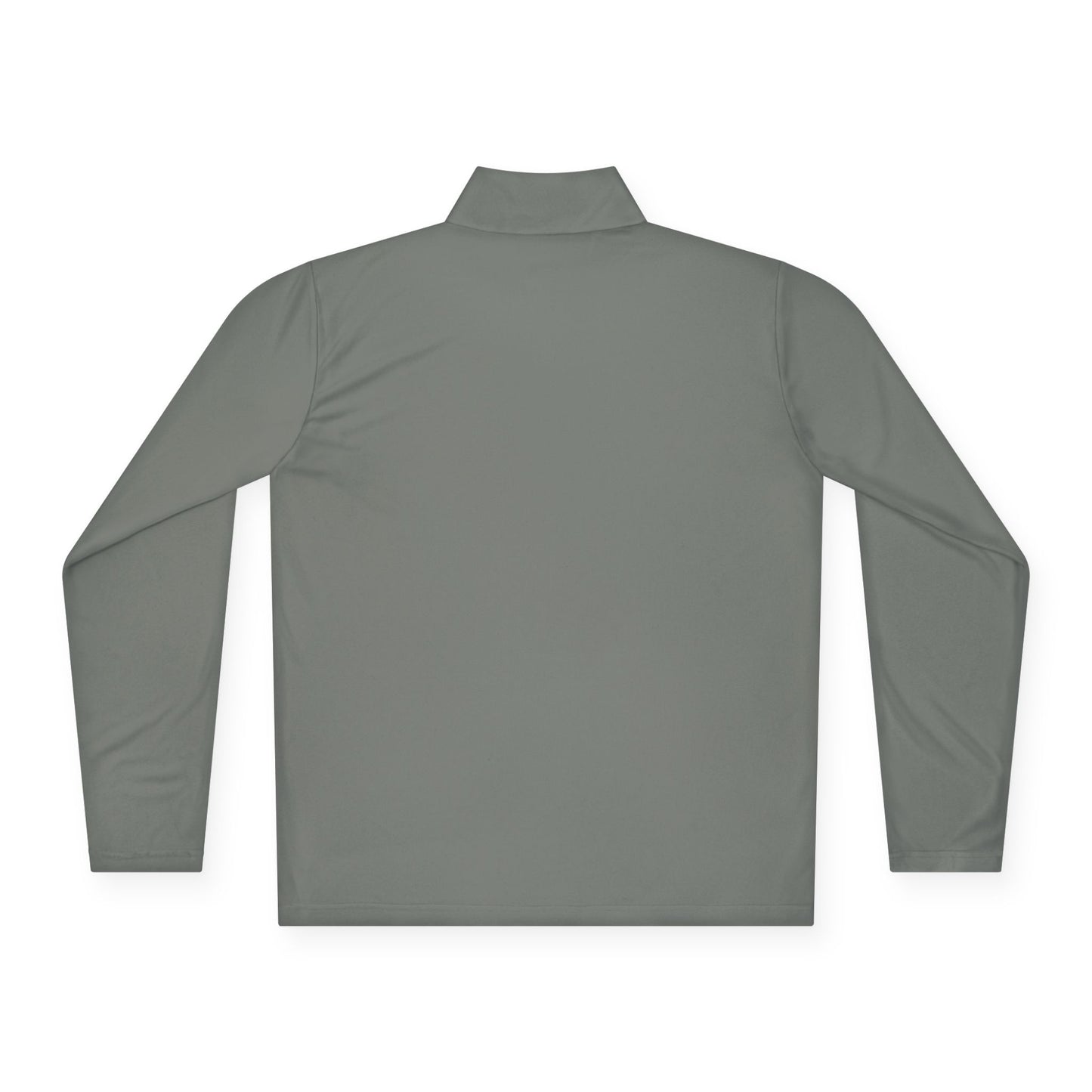Quarter-Zip Pullover — Minimal "CUREDIED" Chest Logo Pullover