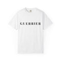 Guerrier T-Shirt — Bold Stencil Lettering Tee