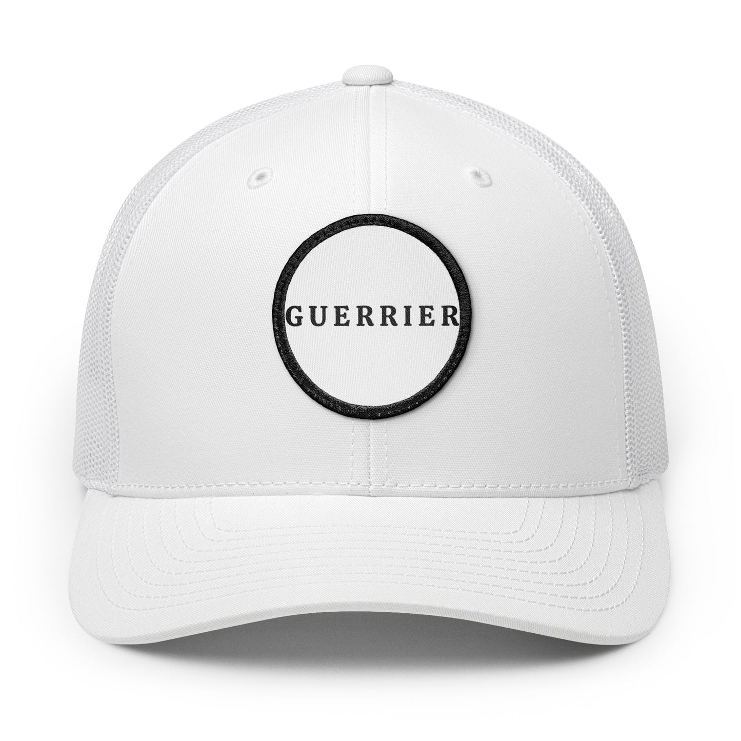 Guerrier Embroidered Patch Trucker Hat