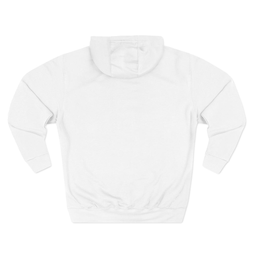 Guerrier Minimalist Hoodie — French 'Guerrier' Text Fleece Pullover