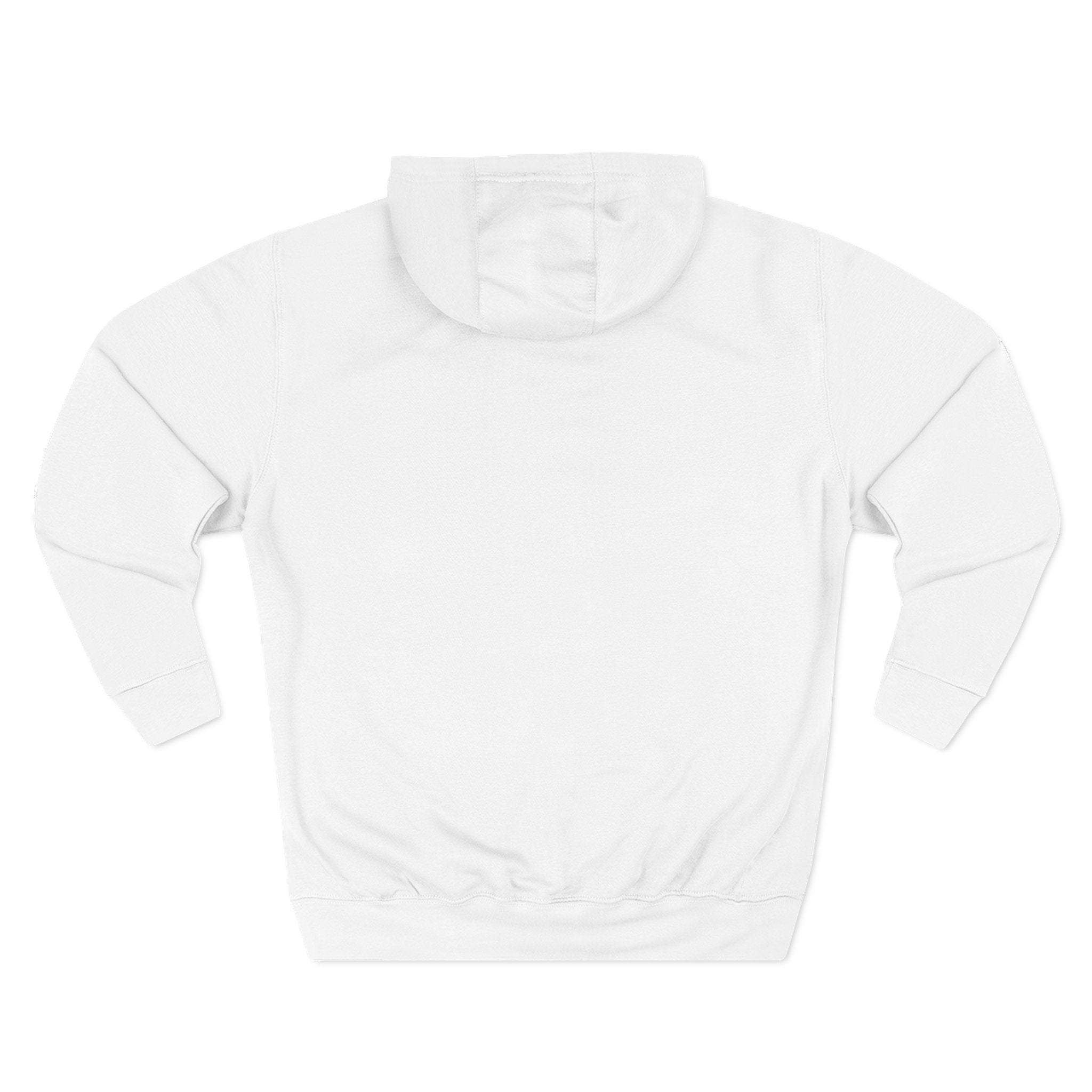 Guerrier Minimalist Hoodie — French 'Guerrier' Text Fleece Pullover