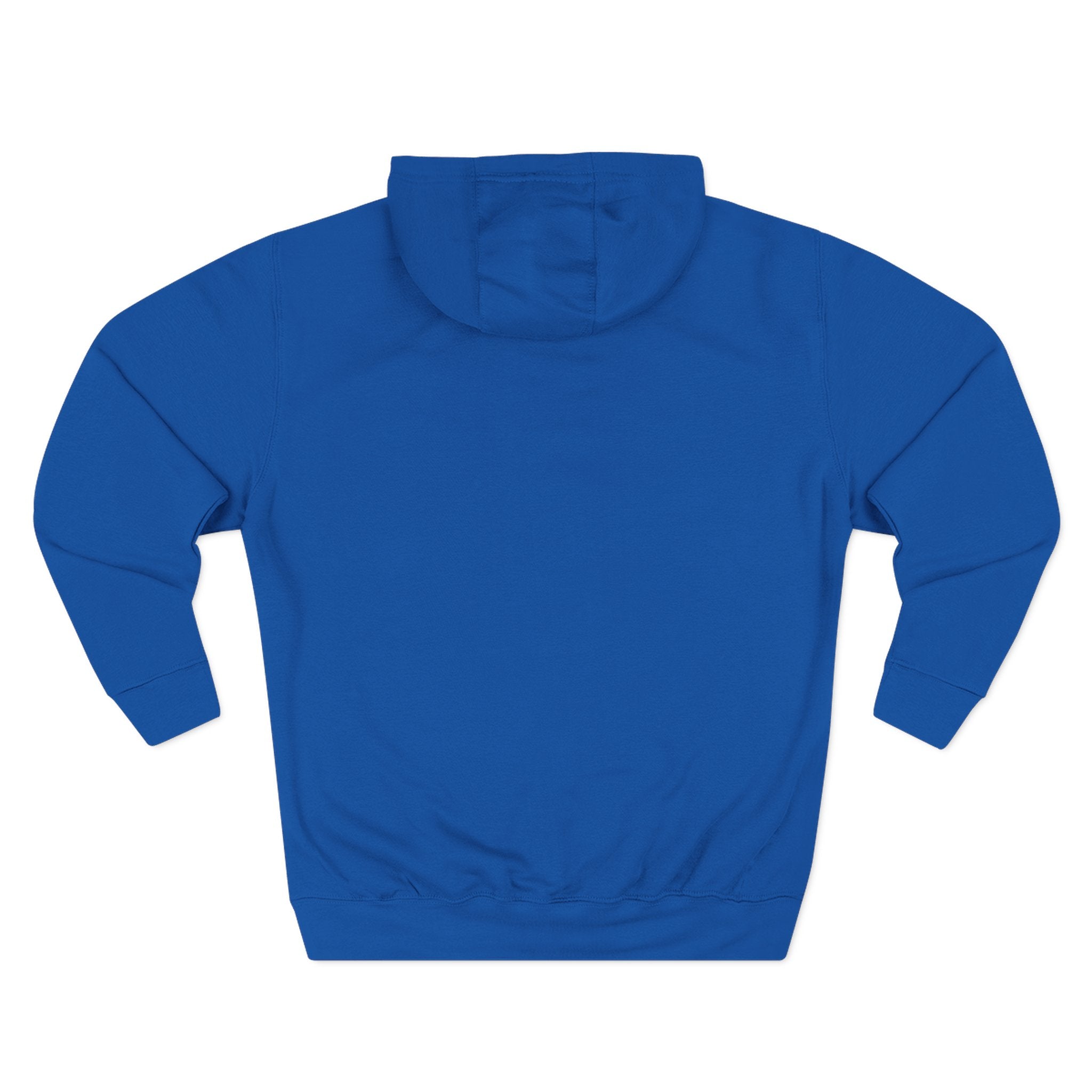 Guerrier Minimalist Hoodie — French 'Guerrier' Text Fleece Pullover