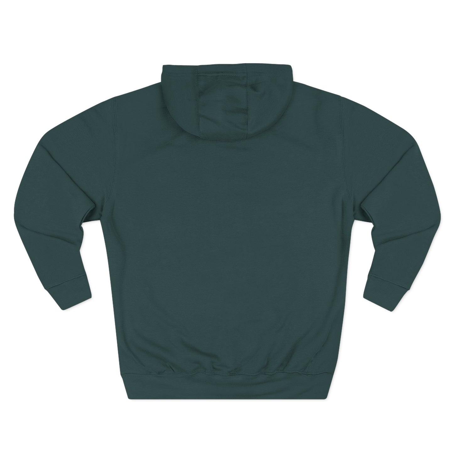 Guerrier Minimalist Hoodie — French 'Guerrier' Text Fleece Pullover