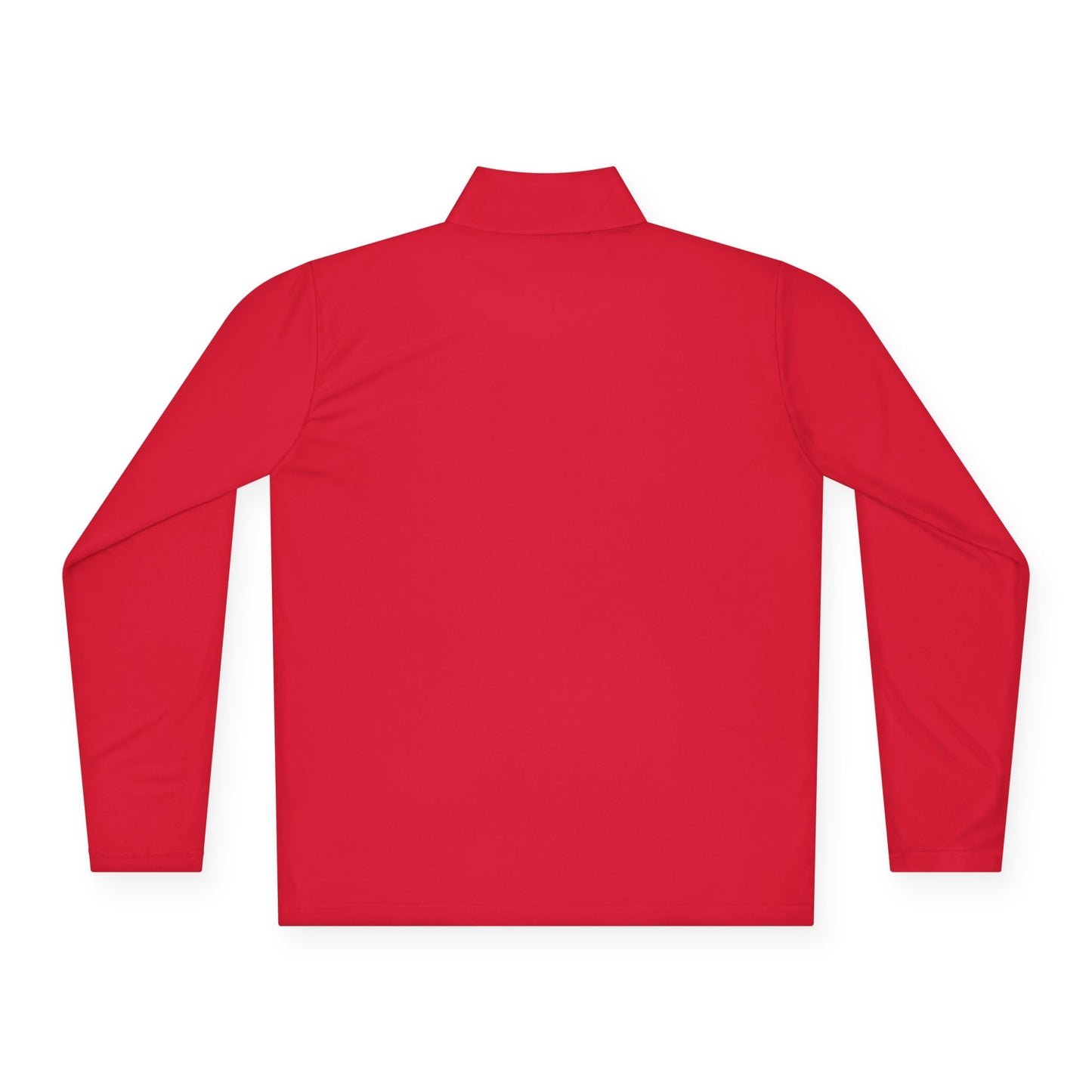 Quarter-Zip Pullover — Minimal "CUREDIED" Chest Logo Pullover