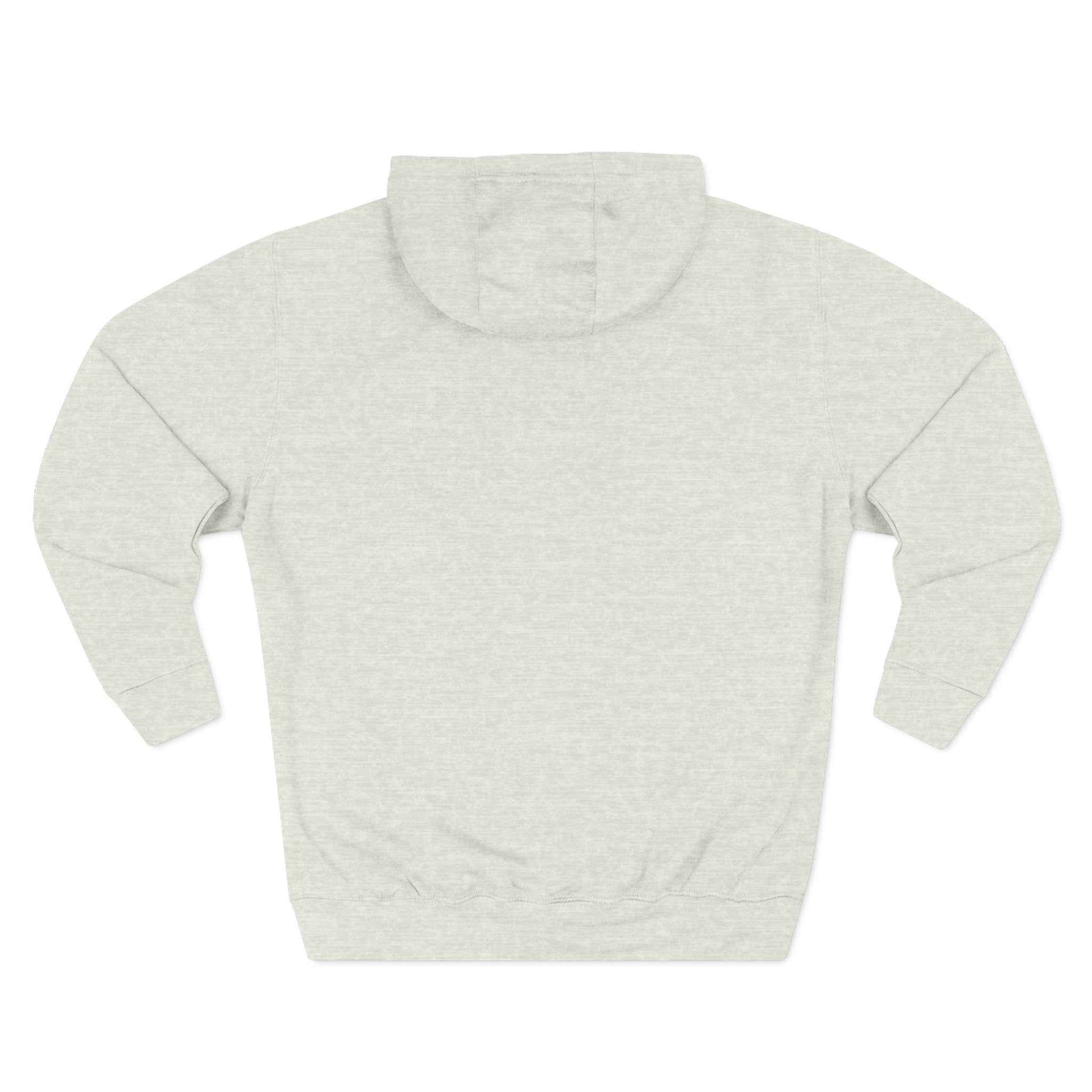 Guerrier Minimalist Hoodie — French 'Guerrier' Text Fleece Pullover