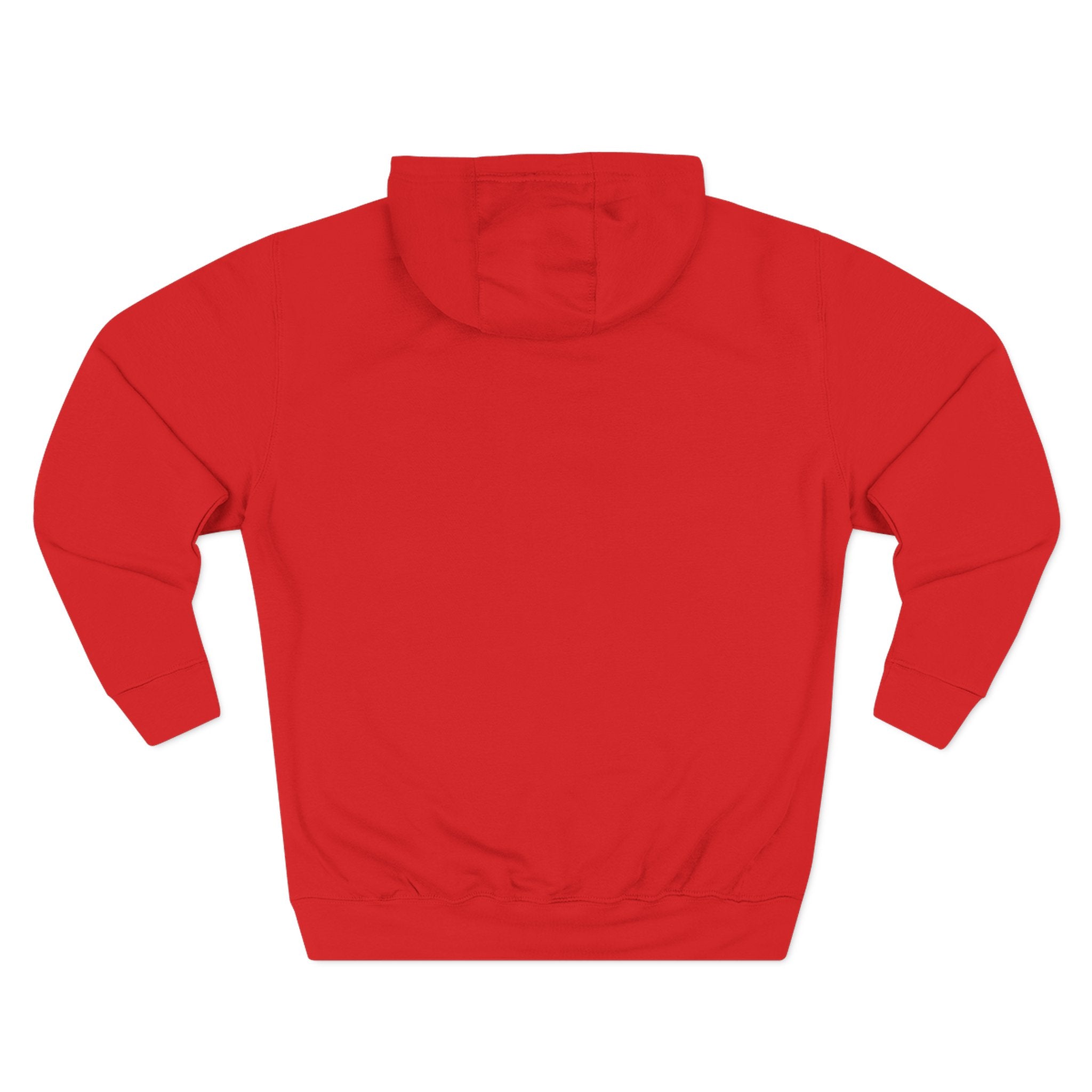 Guerrier Minimalist Hoodie — French 'Guerrier' Text Fleece Pullover