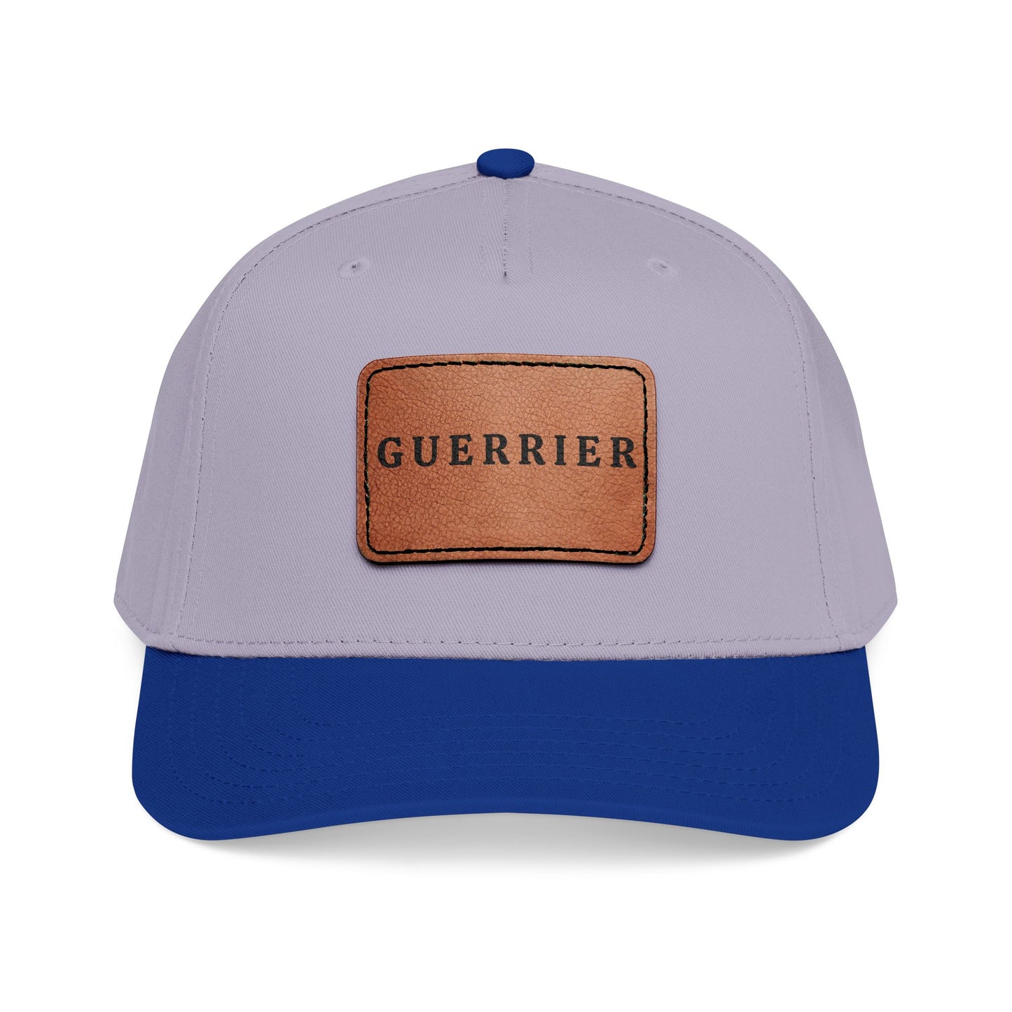 Guerrier Leather Patch Baseball Cap