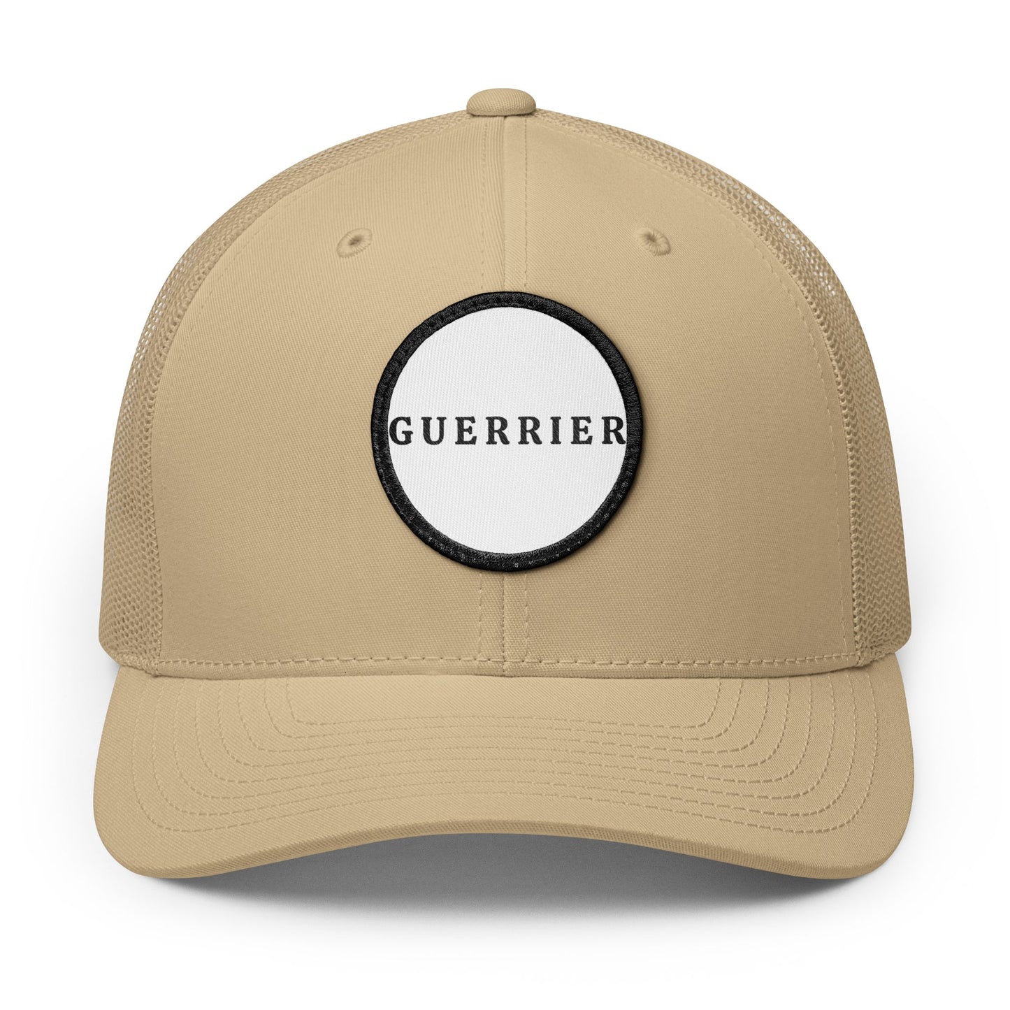 Guerrier Embroidered Patch Trucker Hat