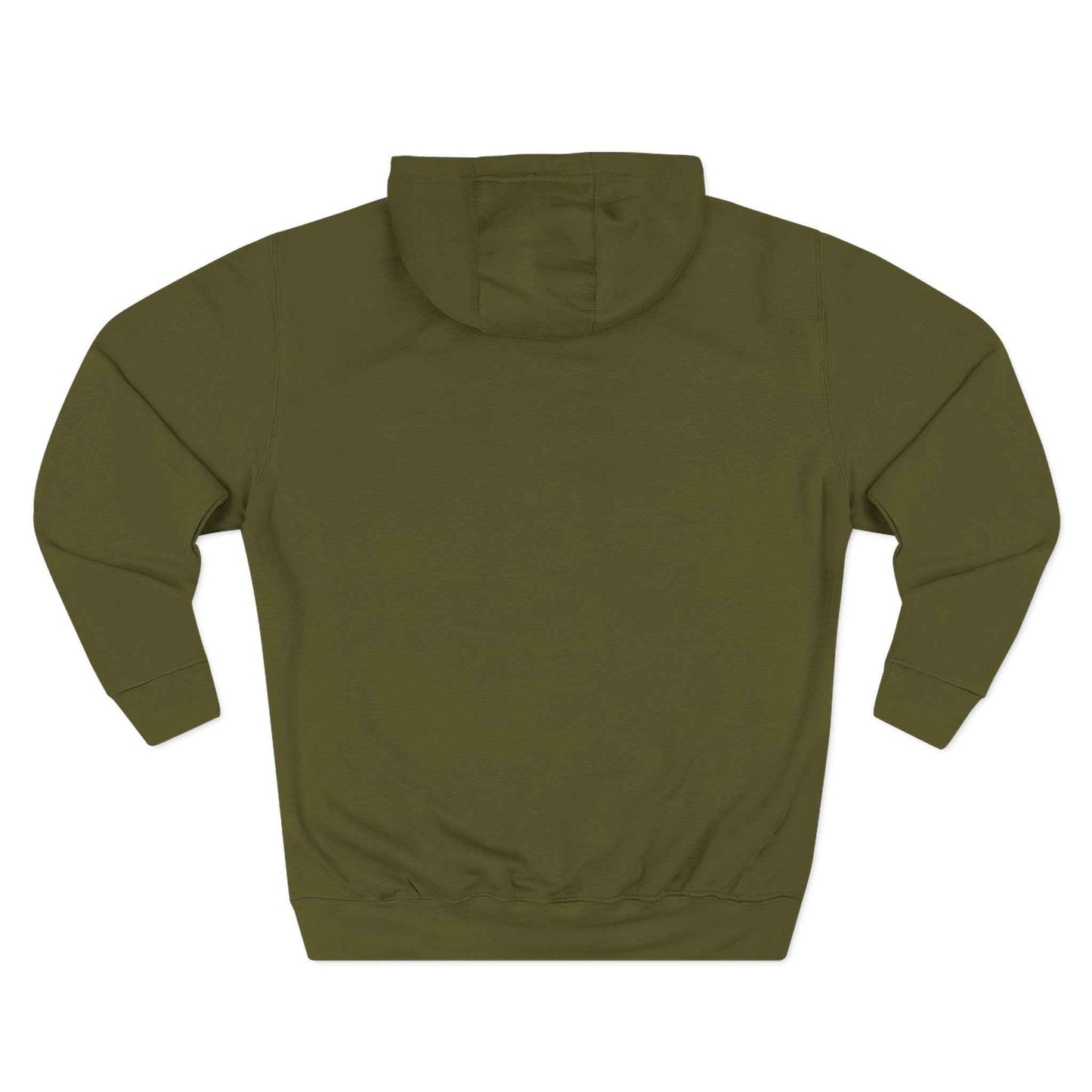 Guerrier Minimalist Hoodie — French 'Guerrier' Text Fleece Pullover