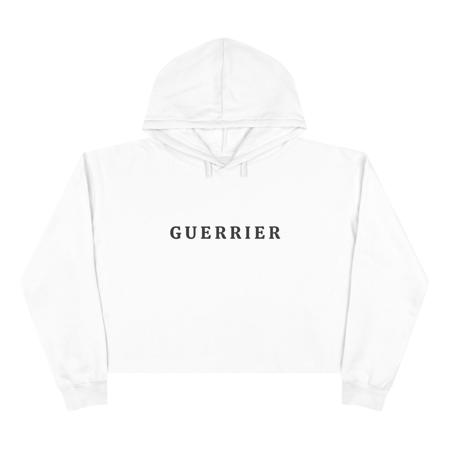 Guerrier Cropped Hoodie
